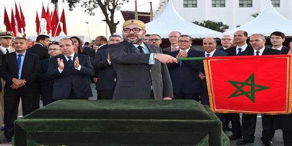SM le Roi lance le projet d’extension de la ligne 2 du tramway de Rabat-Salé