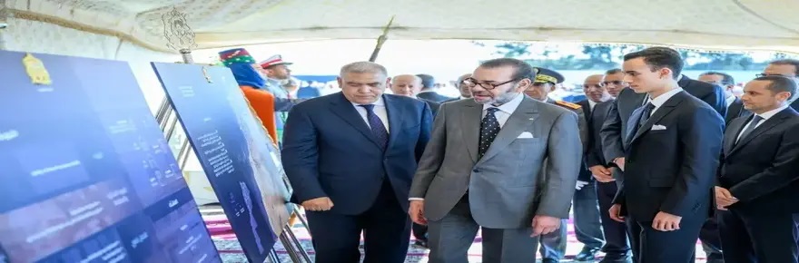 SM le Roi lance la construction de la plateforme de réserves de première nécessité de la région de Rabat-Salé-Kénitra
